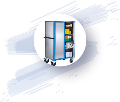 Dolap arabası, UxGxY 1050 x 740 x 1785 mm Dolap arabası, UxGxY 1050 x 740 x 1785 mm