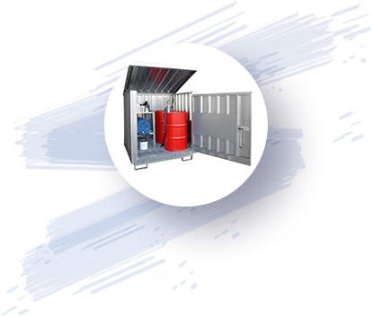 Su için tehlikeli maddeler için tehlikeli madde depolama kabı Su için tehlikeli maddeler için tehlikeli madde depolama kabı