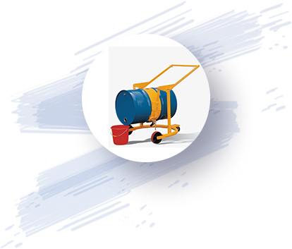 Varil Taşıma Arabası Varil rafları için istifleme çerçevesi