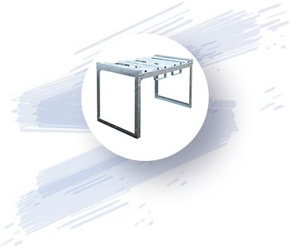 Varil rafları için istifleme çerçevesi Varil rafları için istifleme çerçevesi